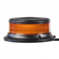 [LED maják, 12-24V, 18x1W oranžový, magnet, ECE R65 R10]