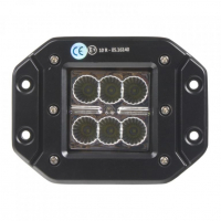 [Štvorcové LED svetlo, 6x3W, 122x92x80mm, ECE R10]