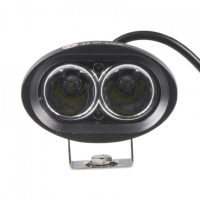 [LED svetlo oválne, 2x10W, 98x76x75mm, ECE R10]