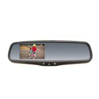 [Monitor 4,3" integrovaný do spätného zrkadla pre vozidlá Kia, Hyundai, Mitsubishi, Mazda, Ford]