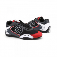 [Sparco Topánky SP-F5 BLACK-WHITE-RED]