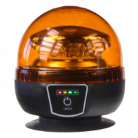 [AKU LED maják, 12x3W oranžový, magnet, ECE R65]