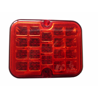 [Mlhovka zadní 19LED červená 12V]
