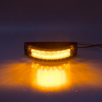 [Externé výstražné svetlo LED, oranžové, 12-24 V]