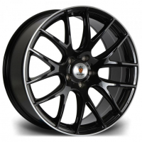 [STUTTGART ST3 - GLOSS BLACK POLISHED LIP]