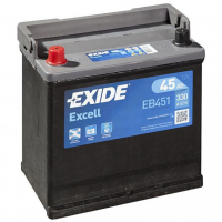 [Baterie EXIDE EXCELL 12V 45Ah / 330A EB451]