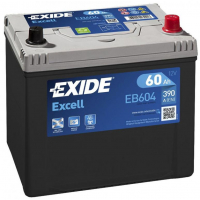 [Baterie EXIDE EXCELL 12V 60Ah / 390A EB604]