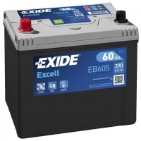 [Baterie EXIDE EXCELL 12V 60Ah / 390A EB605]