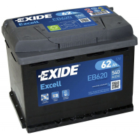 [Baterie EXIDE EXCELL 12V 62Ah / 540A EB620]