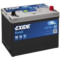 [Baterie EXIDE EXCELL 12V 70Ah / 540A EB704]