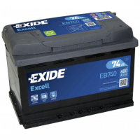 [Baterie EXIDE EXCELL 12V 74Ah / 680A EB740]