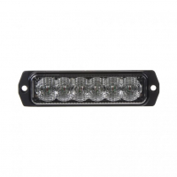 [SLIM externé výstražné LED svetlo, červené, 12-24V, ECE]