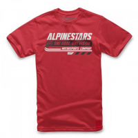 [Detské červene tričko BRAVO TEE Alpinestars krátke 3038-72006 30]