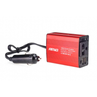 [Měnič napětí AMiO 12V/230V 150W/300W 2xUSB PI01]