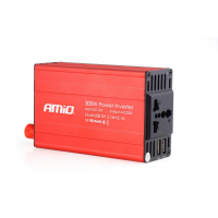 [Měnič napětí AMiO 12V/230V 300W/600W 2xUSB PI03]