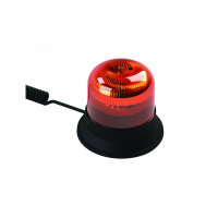 [Výstražný maják HOR 110A, na magnet, LED 12/24 V (režim blesku, so špirálovým káblom 2x0,75 mm2, dĺžka 4 m)]