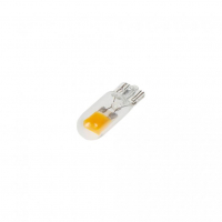 [Cob Led T10 Teplá Bílá, 12V, Celosklo]