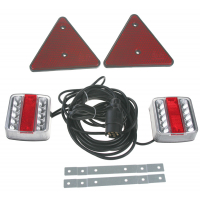 [2x sdružená lampa zadní LED s trojúhelníkem včetně kabeláže a připojení 7pin]