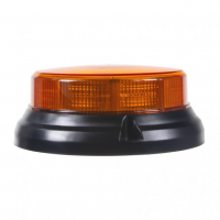 [LED maják, 12-24V, 32x0,5W oranžový, magnet, ECE R65 R10]