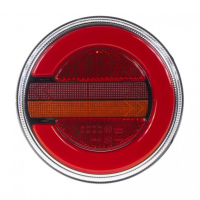 [LED sdružená lampa zadní levá s dynamickými blinkry, 12-24V, ECE]