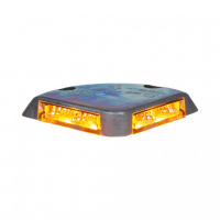 [Rohové LED výstražné svetlo pre plošiny, 12-36V, 4x1,5W, oranžové]
