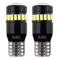 [Led Canbus 18Smd 3014 + 1Smd 1Smd T10 W5W Biela 12V/24V]