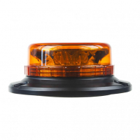 [LED maják, 12-24V, 12x3W oranžový, magnet, ECE R65]