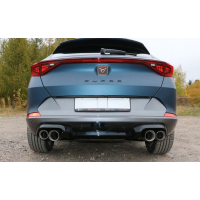 [CUPRA Formentor 4x4 Výfukový systém od katalyzátora - 2x100 Typ 25 vnútorný a 2x90 Typ 25 vonkajší - s 2 elektronickými klapkami]