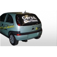 [Opel Corsa C Koncový tlmič výfuku výstup vpravo/vľavo - 115x85 Typ 33 vpravo/vľavo]
