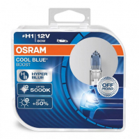 [Halogenová žárovka Osram H1 12V 80W P14,5s Cool Blue Boost 5500K / 2 ks]