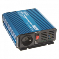 [Sinusový měnič napětí z 12/230V + USB, 400W]