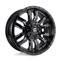 [FUEL 1PC D595 SLEDGE - GLOSS BLACK MILLED]