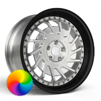 [3SDM 3.66 T-FX3 FX3 Series 3PC FORGED Custom Color]
