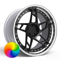 [3SDM 3.71 T2-FX2 FX2 Series 3PC FORGED Custom Color]