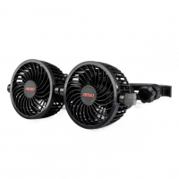[Ventilátor do auta pre opierku hlavy s USB nabíjačkou 2x4" 12V]