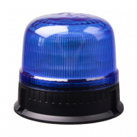 [LED maják, 12-24V, 24xLED modrý, pevná montáž, ECE R65]