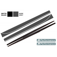 [Bočné prahy Prídavné predĺženia pery vhodné pre BMW radu 3 F30 F31 (2011-Up) M-Performance Design]