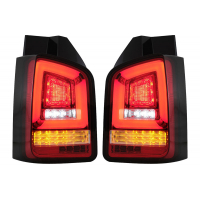 [Zadné svetlá Červené Biele Full LED vhodné pre VW Transporter Multivan V T5 Facelift (2010-2015)]
