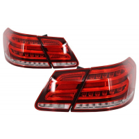 [LED Light Bar Zadné svetlá vhodné pre Mercedes E-Class W212 (2009-2013) Konverzia Facelift Design Red Clear]