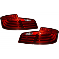 [Zadné LED svetlá M Performance vhodné pre BMW radu 5 F10 (2011-2017) Červená číry dizajn LCI]