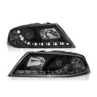 [Xenónové LED DRL svetlomety vhodné pre Škoda Octavia II (03.2004-2008) Čierna]