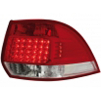 [LED zadné svetlá vhodné pre VW Golf V 03-09 _ red/crystal]