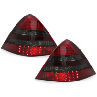 [LED zadné svetlá vhodné pre MERCEDES Benz SLK R170 (2000-2004) červená/dymová]