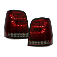 [LITEC Full LED zadné svetlá vhodné pre VW Touran I MPV 1T (2003-2010) Red Smoke]