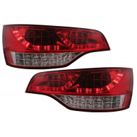 [Full LED Taillights suitable for Audi Q7 4L (2006-2009) Red Clear]