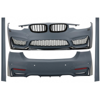 [Body Kit s centrálnymi mriežkami Ľadvinový dvojitý pruh vhodný pre BMW radu 3 F30 (2011-2019) M3 CS Look bez hmlových svetiel]