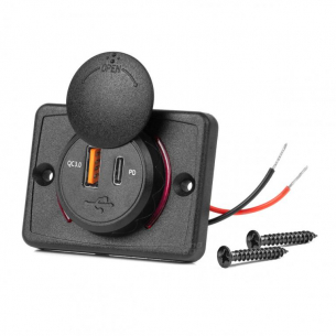 [Obr.: 11/30/46/8-vodotesna-telefonna-nabijacka-stvorcoveho-tvaru-s-cervenym-led-podsvietenim-usb-usb-c-qc3.0-12-24v-1737647820.jpg]