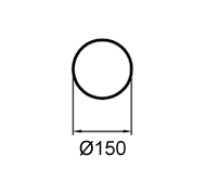 466 mm (obvod)