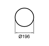 626 mm (obvod)