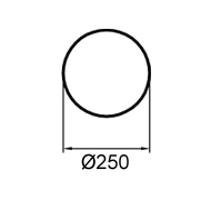 784 mm (obvod)